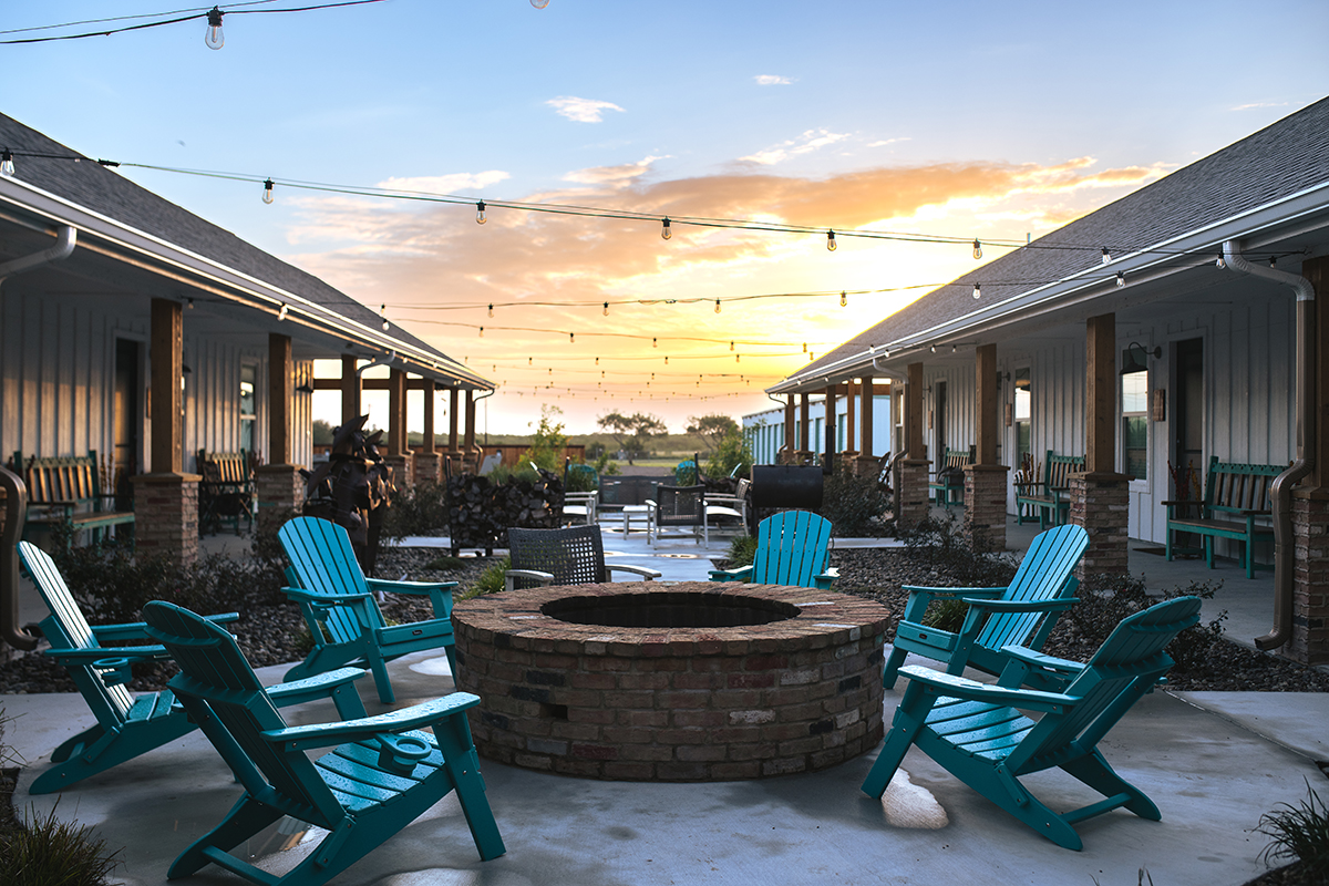 La Pesca Lodge patio