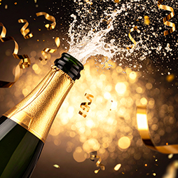 New Years Champagne Celebration