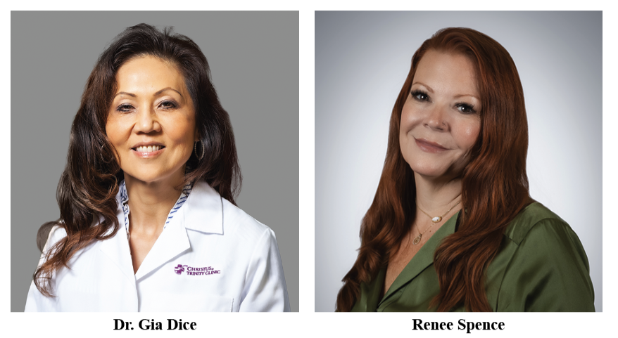 Dr. Dice and Renee Spence Dr. Dice and Renee Spence