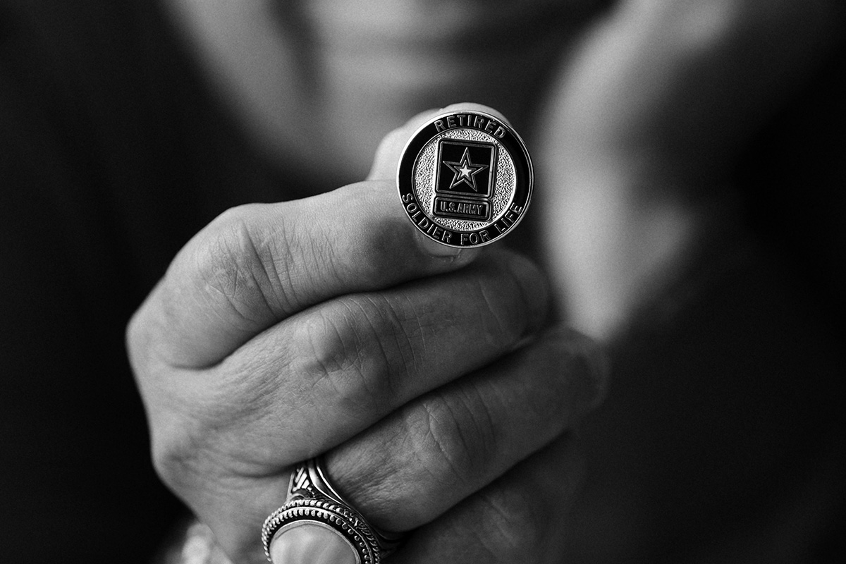 Serafina L. De Los Santos ring up close Serafina L. De Los Santos ring up close