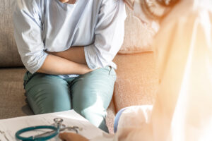 Patient with pelvic pain web image
