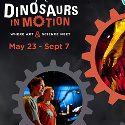 Dinosaurs in Motion DoSeum