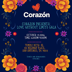 Corazon fiesta gala flyer